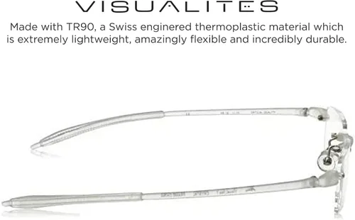 Vista 3 de Visualites Gafas de lectura ligeras sin montura para hombres y mujeres - Modelo - VIS 1 Cristal