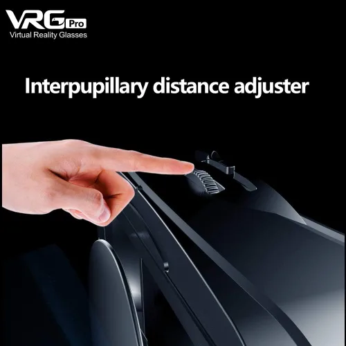 Vista 4 de VR Headset with Controller VR Glasses Compatible with 50-70inches iPhone Android 3D HD Virtual Reality Headset with Anti-Blue Light Eye Protected