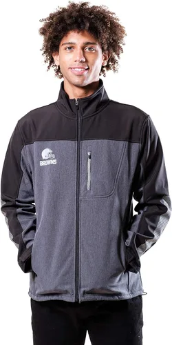 Vista 32 de Ultra Game Chaqueta de satén oficial de la NFL Supreme Heritage para hombre