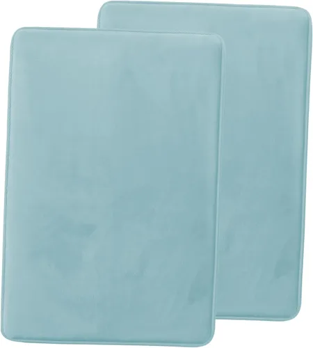 Vista 171 de Clara Clark Alfombra de Baño 24" x 17" - Alfombras de Baño, Tapete de Baño de Espuma Viscoelástica, Afelpado, Acogedor, Ultra Suave, Antideslizante