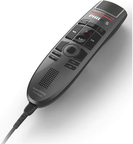 Vista 5 de PHILIPS SMP3700 SpeechMike Premium Touch Precisión USB Micrófono - Operación con Botón. Reemplazo PowerMic