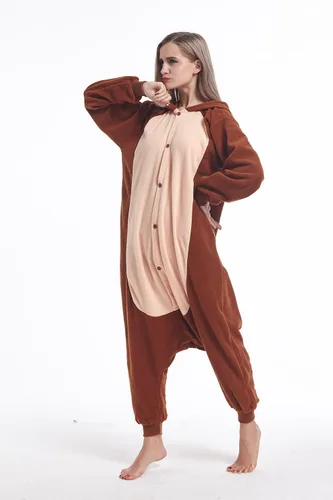 Vista 19 de Pijama unisex de una pieza para disfraz de animal