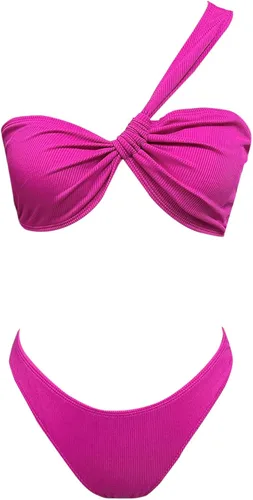 Vista 2 de SNKSDGM Traje de baño de talla grande para mujer en niña, traje de baño push up traje de baño brasileño bikini trajes de baño para mujer talla grande