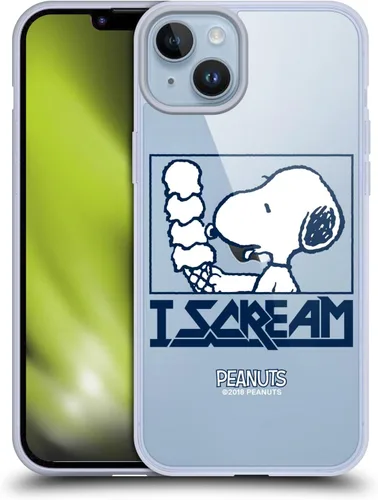 Vista 92 de Head Case Designs Funda de gel con licencia oficial de Peanuts Charlie Brown Good Grief Rock Tees [protección de grado militar] compatible con Apple