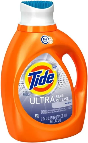 Vista 12 de Tide - Detergente líquido para lavandería, liberación ultra mancha, 46 onzas