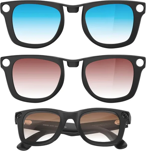 Vista 15 de HiBloks Transition/Gradient Polarized Clip-On Lens for RayBan Meta Wayfarer UV Protection Clip-On Lenses Matte/Shiny Accessories for Ray-Ban Meta