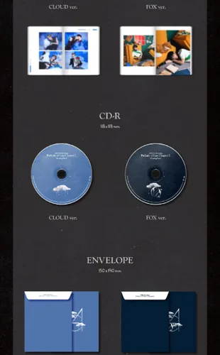 Vista 2 de EPEX Prelude of Love Chapter 2. Growing Pains POB+Photobook+Photocard+Message card+Bookmark+Sticker+Photo stand+2 Cut sleed photo+Tracking Seaeld