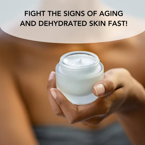 Vista 6 de I Crema facial con aceite de rosa mosqueta y hibisco I Hidratación no grasa para todo tipo de piel I Equilibrio, ilumina y suaviza tu piel I No