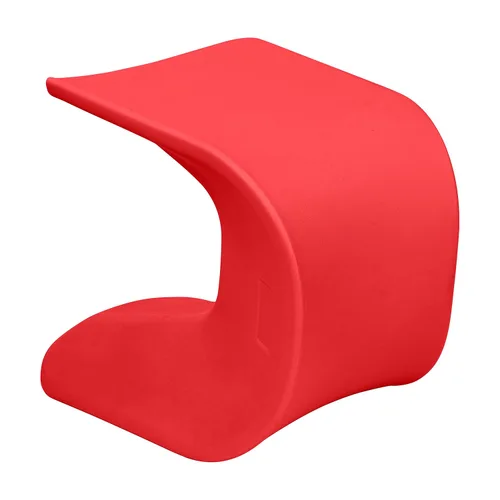 Vista 16 de ECR4Kids Wave Seat, 18in - 19.6in Altura del asiento, Taburete de percha, Cian