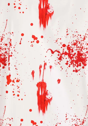 Vista 3 de Camisa de Halloween para Adultos con Botones y Manchas de Sangre Multicolor