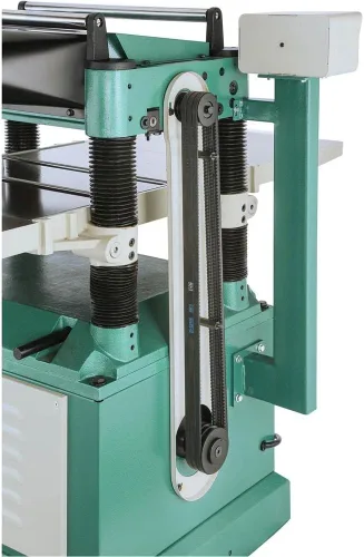 Vista 3 de Grizzly Industrial G0454Z - Cepilladora de 5 HP de 20" con cabezal de corte en espiral