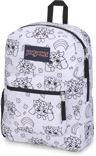 Vista 2 de JanSport Mochila Cross Town, bolsillo frontal utilitario, Tamaño único