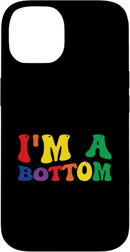 Vista 4 de Funny Gay Pride Rainbow Flag I'm A Bottom Case for iPhone 16