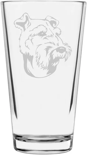 Vista 84 de Podenco Canario - Vaso de pinta de 16 onzas con temática de perro personalizado