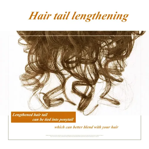 Vista 6 de Peluca de repuesto para cabello rizado, peluca de cabello humano corto con clip, pieza de cabello ondulado para mujeres con pérdida de cabello