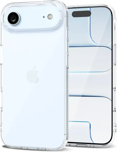 Vista 117 de LoeoeL para iPhone 8 Plus/ 7 Plus Funda Transparente, Funda Híbrida de Teléfono [Plástico Duro y Parachoques de Silicona Suave] Cubierta Protectora