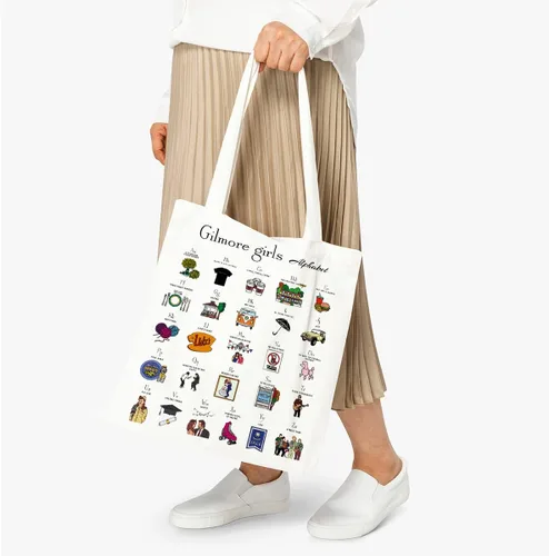 Vista 2 de Tuilia Funny Gift for Women Tote Bag