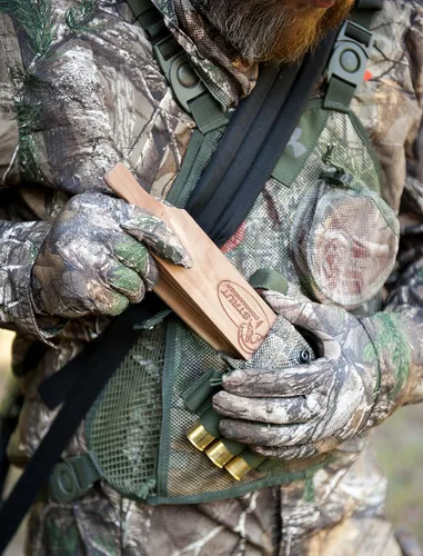 Vista 4 de STRUT Commander Turkey Box Call for Hunting, Durable, Effective and Affordable - Hand Built and Dual-Sided for Realistic Turkey Calling