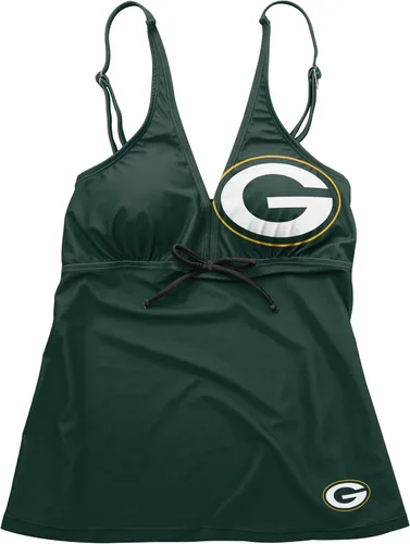 Vista 536 de FOCO Women's NFL Team Logo Ladies Bathing Swim Wear Suit