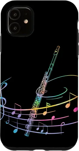 Vista 8 de Classical Music For Flutist Orchestra Flute Case for iPhone 16