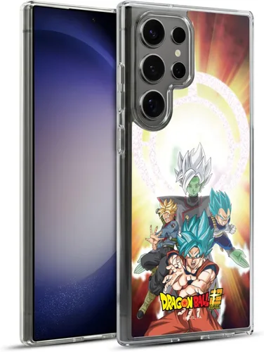 Vista 277 de Head Case Designs Funda de gel con licencia oficial de Dragon Ball Super Group Future Trunks Arc Characters [protección de grado militar] compatible