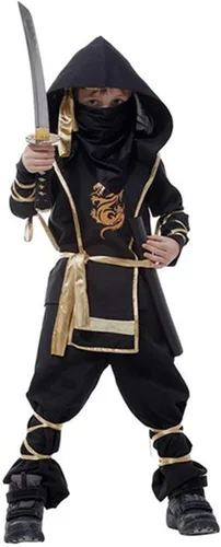 Vista 4 de Ninjago - Disfraz de Halloween para niños y niñas, diseño de ninjago