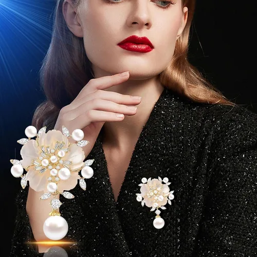 Vista 8 de SYWDUDUCLT Fashion Elegant Brooches for Women Brooch, Suitable For Party And Daily Wear On Many Occasions