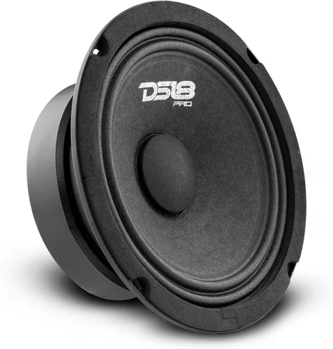 Vista 10 de DS18 PRO-GM6.4B - Altavoz de 6.5 pulgadas, rango medio, bala de aluminio roja, 480 W máximo, 140 W RMS, 4 ohmios, altavoces de puerta de audio