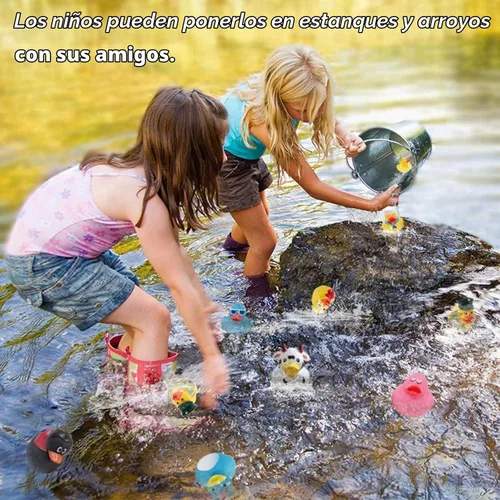 Vista 6 de XY-WQ Paquete de 50 patos de goma para patitos Jeeps, surtido de juguetes