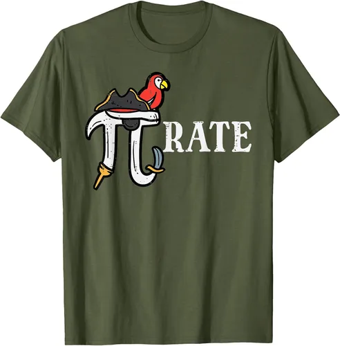 Vista 33 de Pirate Pi Funny Math Pie Halloween Disfraz Maestro Hombres Mujeres Camiseta Asphalt Grey