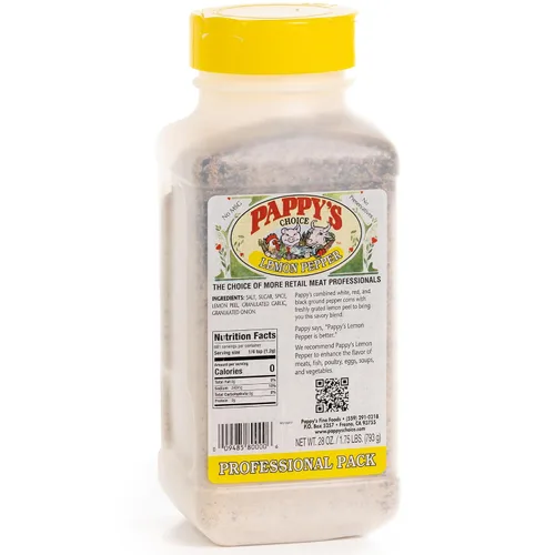 Vista 21 de Pappy's Seasonings - Condimento California's Legendary Seasoning Blend, Santa Maria Style, Perfect for BBQ, Brisket, Tri-tip, Chicken, Seafood and