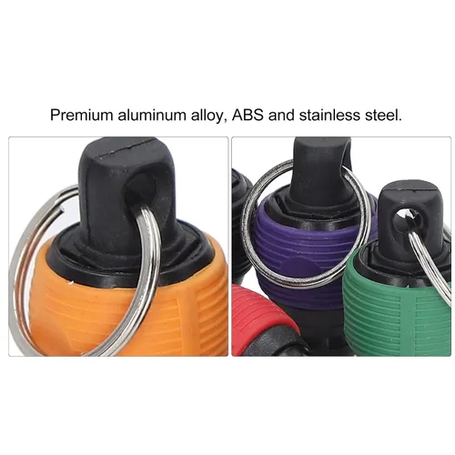 Vista 6 de 6pcs 1/4in Socket Bit Holder Portable Destornillador Llavero Herramienta para uso al aire libre