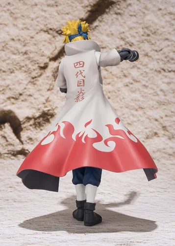 Vista 2 de Figura de acción Tamashii Nations S.H. Namikaze Minato, de Bandai