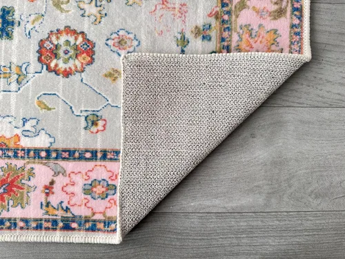 Vista 96 de GLN Rugs Traditional Collection - Alfombra de felpilla lavable a máquina, tradicional lavable, antideslizante, alfombra de felpilla de pelo corto