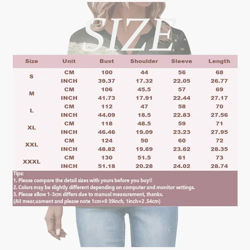 Vista 6 de Womens Long Sleeve T-Shirts V-Neck Botton Sweatshirt Solid Vintage Shirt Oversized Casual Top Comfy Cute Blouse