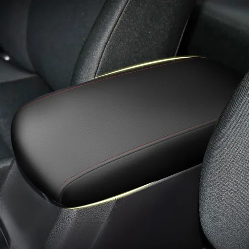 Vista 10 de AOMSAZTO Fundas de reposabrazos para Toyota RAV4 2013-2018 Beige