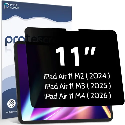 Vista 22 de Protector de pantalla de privacidad compatible con iPad de 10.2 pulgadas (9ª/8ª/7ª generación, 2021/2020/2019), filtro espía de luz azul