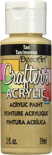 Vista 19 de DecoArt Crafter's Acrílico, de 2 onzas, color azul marino. Oro envejecido