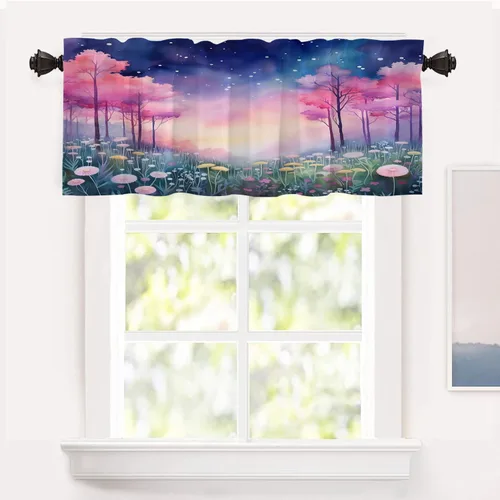 Vista 68 de Shrahala Cortinas blancas S inspiradoras para ventanas de cocina, cortinas negras con palabras cristianas para cafetería, cortinas opacas