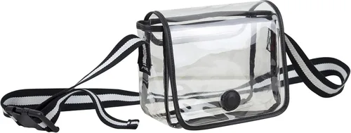 Vista 5 de Eastsport Bolsa transparente para eventos aprobados por estadios, bandolera transparente para viajes, playa, trabajo, concierto, universidad