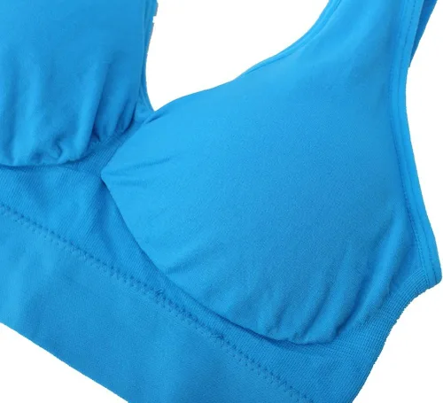 Vista 4 de Brasier Ohlyah sin costuras, con almohadillas extraíbles, para mujer