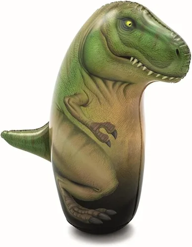 Vista 4 de Up, in & Over aufblasbarer Dino-Schlagsack für Kinder (Sortiert, 35.8 in - 44.1 in)