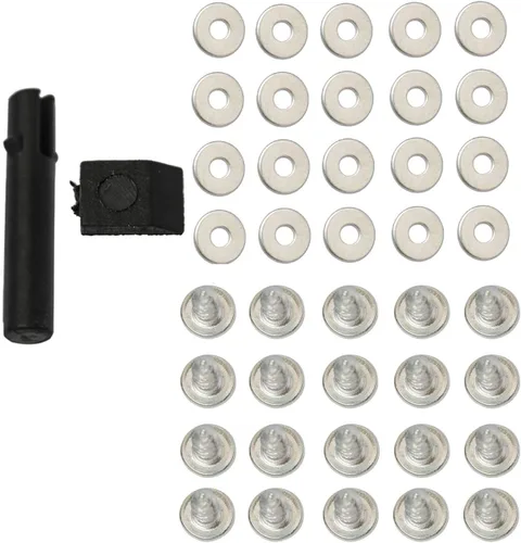 Vista 3 de Kit de manija de puerta interior cromada para lado derecho del pasajero (delantera o trasera) compatible con W204 Clase C