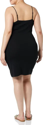 Vista 5 de The Drop Minivestido tipo suéter ajustado con tiras Ailyn para mujer