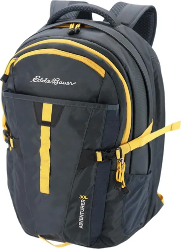 Vista 17 de Eddie Bauer Adventurer - Mochila con Compartimentos Organizados y Manga Compatible con Hidratación/Laptop, Adventurer - Negro, 25L