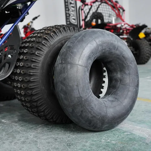 Vista 5 de RUTU 18x6.50-8 18x7.50-8 20x8.00-8 20x10.00-8 Tubos interiores para ATV Quad 4 Wheeler Go Kart Baja Warrior Mini Bike Tractor de Césped Soplador