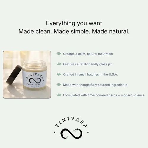 Vista 9 de Polvo dental Gum Health, para dientes sensibles con ginseng, menta y clavo de olor, suministro para 6 meses, fabricado en Estados Unidos, fórmula