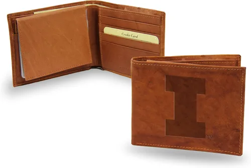 Vista 15 de Rico Industries NCAA Alabama Crimson Tide - Billetera de cuero con relieve