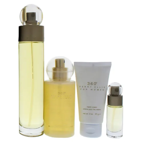 Vista 2 de Perry Ellis Fragancias 360 para mujer Set de regalo de 4 piezas