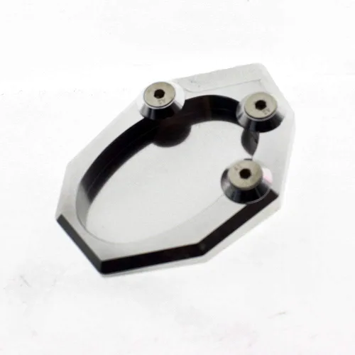Vista 14 de Krace Soporte lateral para motocicleta, placa de ampliación de pie lateral, almohadilla de extensión para Yamaha YZF R1 2009-2016